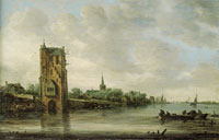 Jan van Goyen The Pelkus Gate near Utrecht