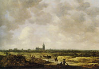 Jan van Goyen View of The Hague from the Northwest