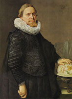 Nicolaes Eliasz. Pickenoy Man with a Celestial Globe