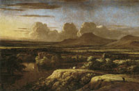 Philips Koninck Panoramic Landscape with Mountains