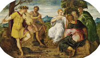 Tintoretto Contest between Apollo and Marsyas