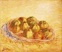 Vincent van Gogh Still Life, Basket of Apples