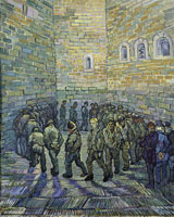 Vincent van Gogh after Gustave Dore Prisoners Round
