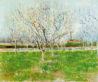 Vincent van Gogh Orchard in Blossom (Plum Trees)