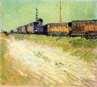 Vincent van Gogh Railway Carriages