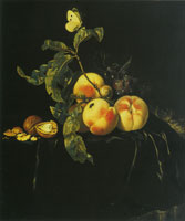 Willem van Aelst Still Life of Fruit
