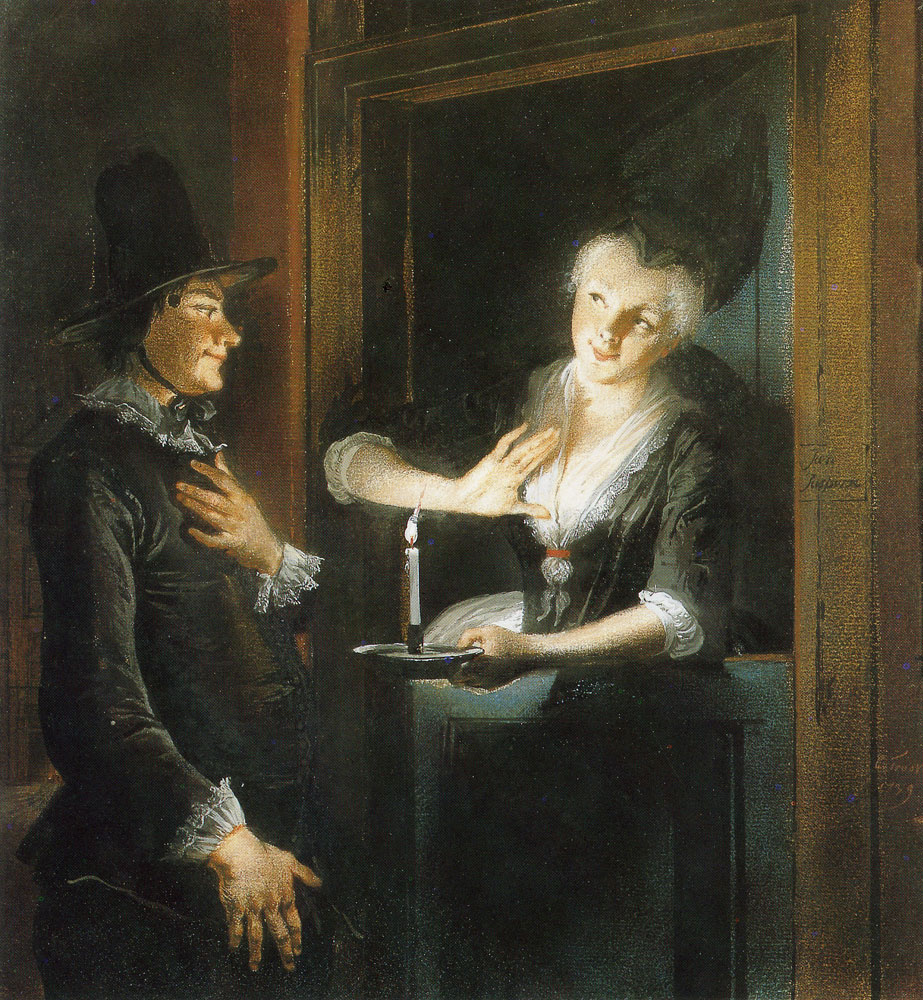 Cornelis Troost - Jan Claasz. or the Supposed Servant Girl: Reinier Adriaansz.'s Declaration of Love