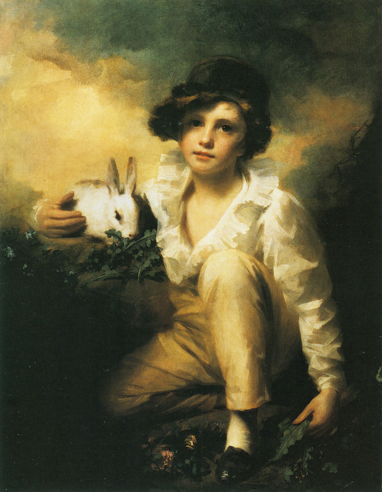 Henry Raeburn - Henry Raeburn Inglis, 'Boy and Rabbit'