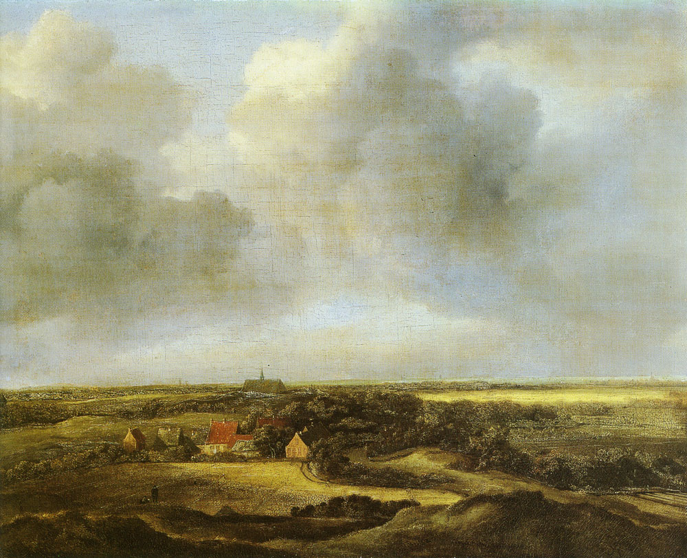 Attributed to Jacob van Ruisdael - Bleaching fields at Bloemendael, near Haarlem