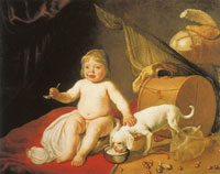 Bartholomeus van der Helst Boy with Spoon