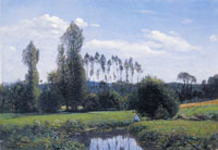 Claude Monet View from Ruelles