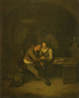 Cornelis Bega Farmer at an inn