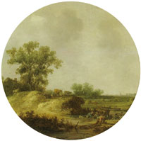 Jan van Goyen Landscape with Fishermen