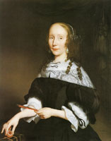 Nicolaes Maes - Portrait of a woman
