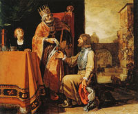 Pieter Lastman King David Handing the Letter to Uriah