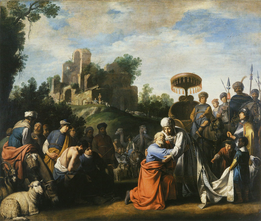 Claes Cornelisz. Moeyaert - The Meeting of Jacob and Joseph in Egypt
