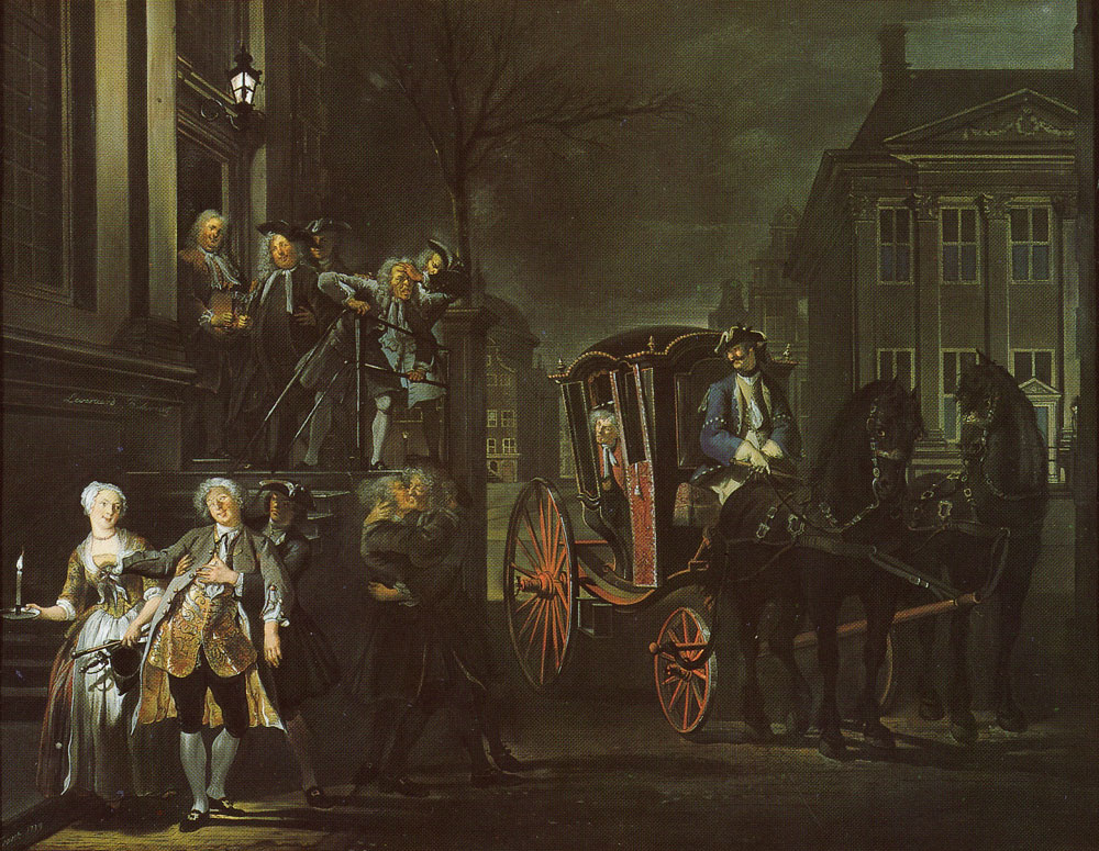 Cornelis Troost - 'Ibant qui poterant, qui non potuere cadebant' (Those Who Could Walk Did: the Others Fell)