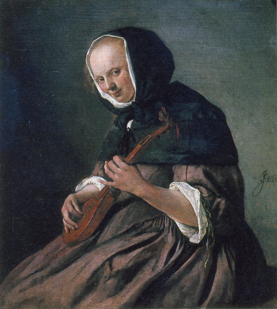 Jan Steen - Woman Playing a Cittern