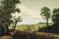 Cornelis Hendricksz. Vroom and Esaias van de Velde The Highway Robbery