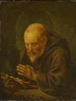 Gerard Dou Praying hermit