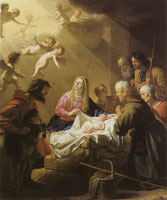 Gerard van Honthorst The Adoration of the Shepherds