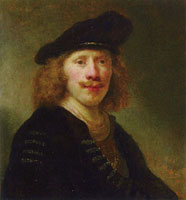 Govert Flinck Self-Portrait in Fantasy Costume