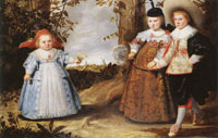 Jacob Gerritsz. Cuyp Three Children of Sebastiaan Francken and Jacobmijna van Casteren