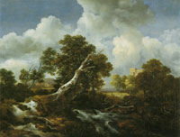 Jacob van Ruisdael Landscape with a Dead Tree