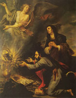 Samuel van Hoogstraten Manoah's sacrifice