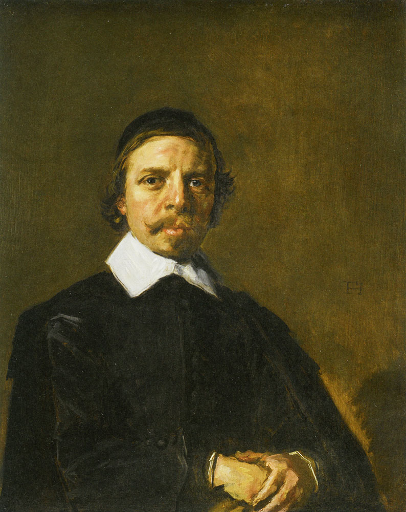 Frans Hals - Portrait of a Man, Possibly a Clergyman