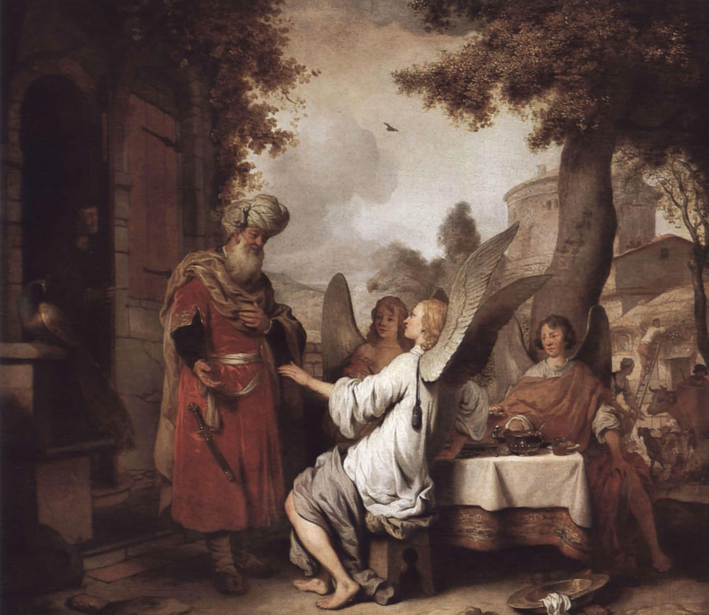 Gerbrand van den Eeckhout - Abraham and the Three Angels