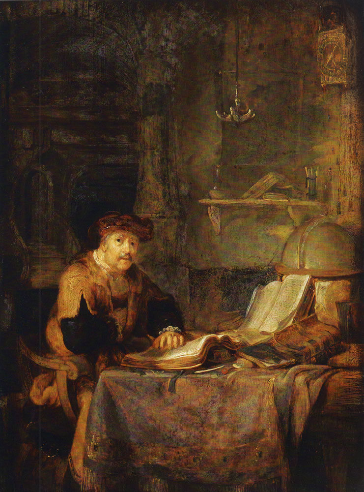 Gerbrand van den Eeckhout - A scholar in his study