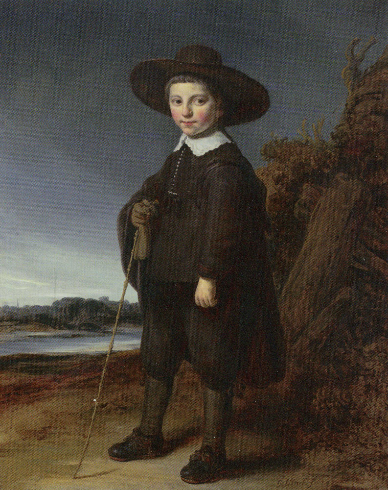 Govert Flinck - Portrait of a boy