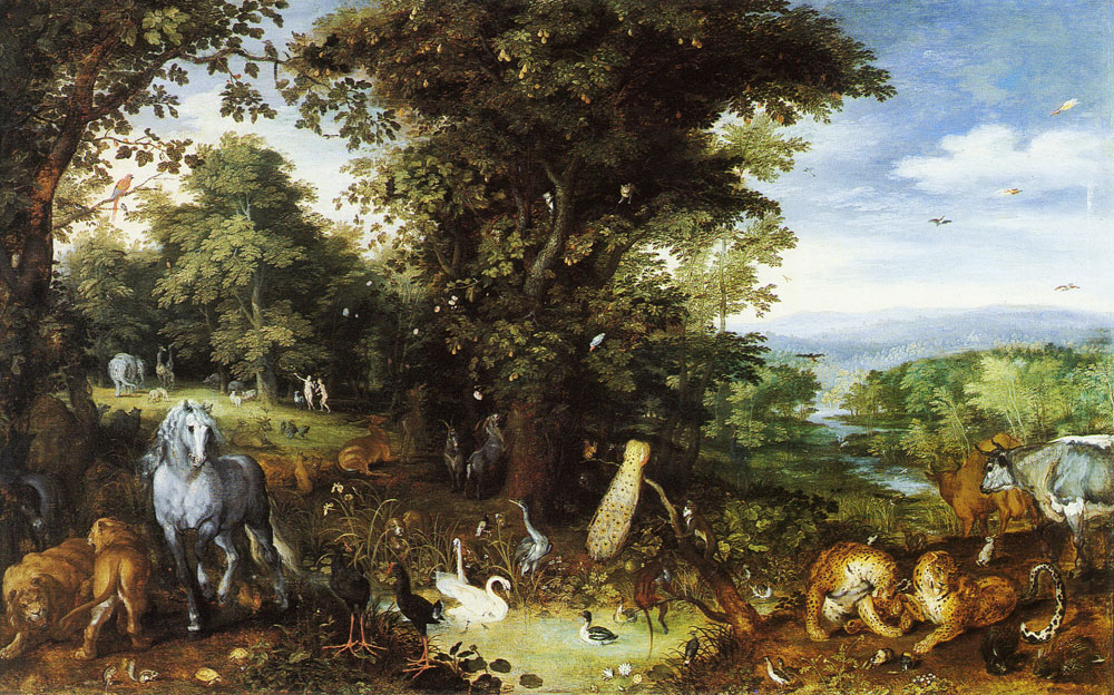 Jan Brueghel the Elder - The Garden of Eden