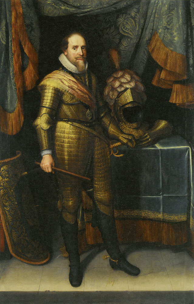 Michiel Jansz. van Mierevelt - Portrait of Maurits, Prince of Orange