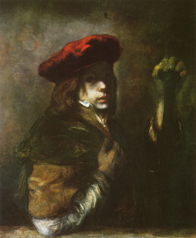 Samuel van Hoogstraten - Self portrait