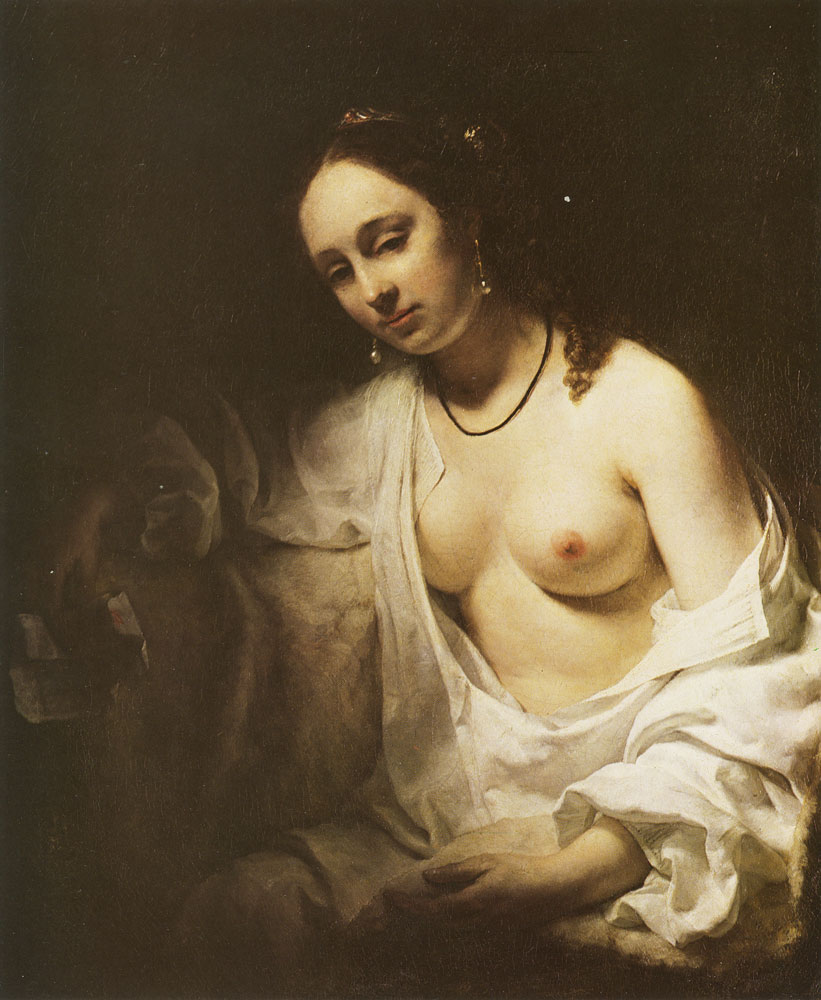 Willem Drost - Bathsheba with David's Letter