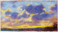 Claude Monet Nightfall