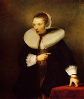 Ferdinand Bol Portrait of a young woman