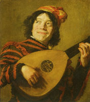 Copy after Frans Hals - The Lute Player