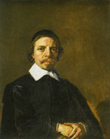 Frans Hals Portrait of a Man, Possibly a Clergyman