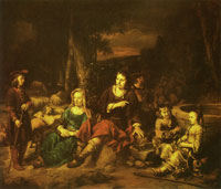 Gerbrand van den Eeckhout Family portrait