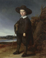 Govert Flinck Portrait of a boy