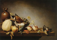 Harmen Steenwijck Still Life with Fruit and Dead Birds