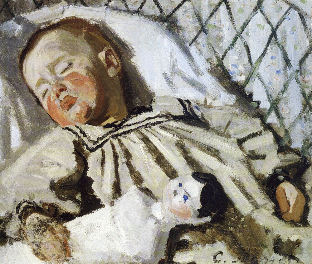 Claude Monet - Jean Monet asleep