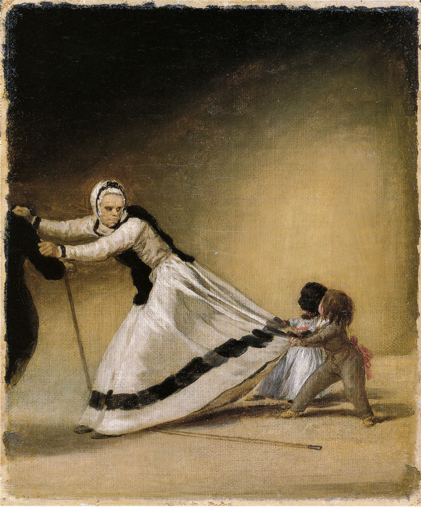 Francisco Goya - 'La Beata' with Luis de Berganza and Maria de la Luz