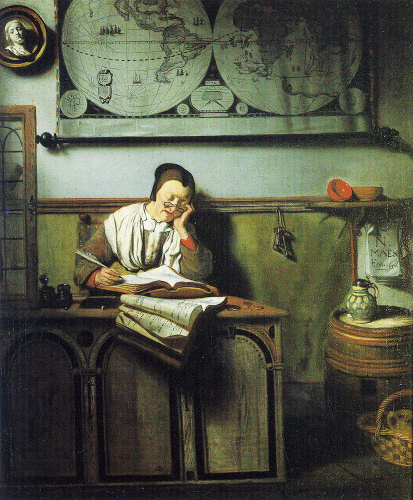 Nicolaes Maes - The Account Keeper