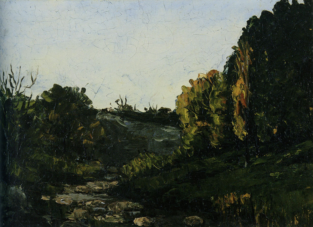 Paul Cézanne - Landscape in Province