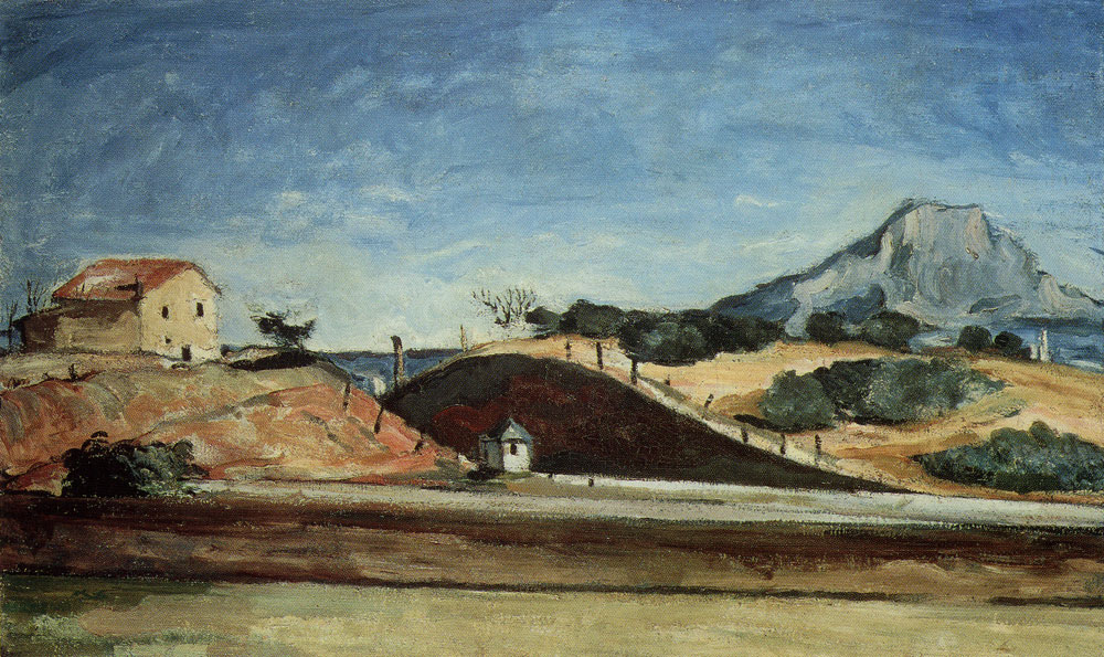 Paul Cézanne - The railway cutting