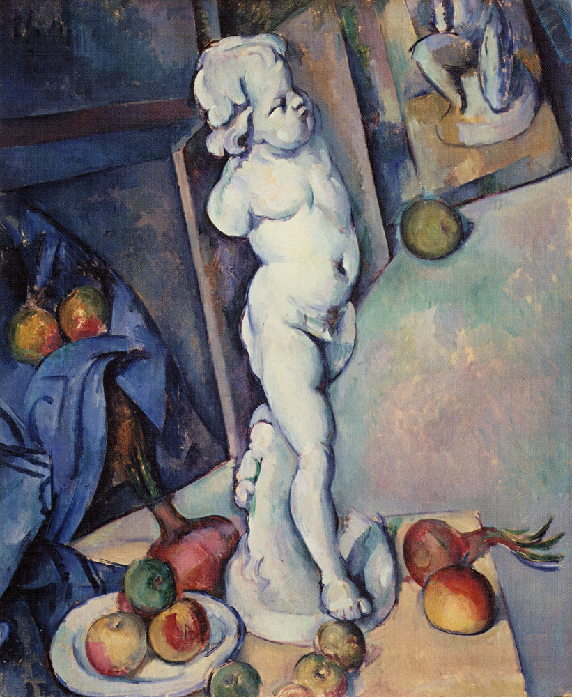 Paul Cézanne - Still life with a plaster cupid
